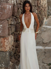 AGATA MAXI DRESS WHITE