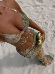 CATERINA MAXI DRESS LAGRONO SAGE