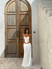 CATHERINE SKIRT IVORY