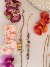 ORCHID FLOWER BURGUNDY