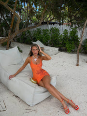 LAUREN MINI DRESS SUNSET