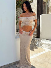 MILLER MAXI SKIRT BEIGE