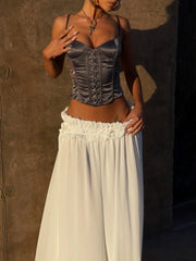 SADE CORSET TOP STEEL