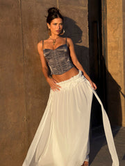 SADE CORSET TOP STEEL