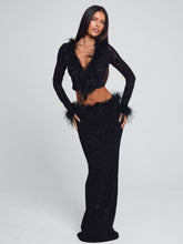 SANTORINI MAXI SKIRT BLACK