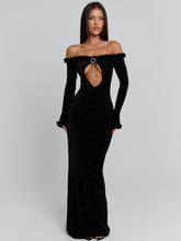 SENRAH MAXI DRESS BLACK