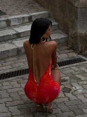 SHANTI MINI DRESS TROPICANA