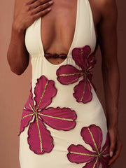 SIYA MAXI DRESS BUTTER CREAM