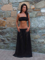 SOREN MAXI SKIRT BLACK