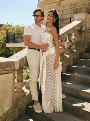 AMORA MAXI SKIRT WHITE