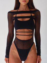 ARIANELL BODYSUIT BLACK