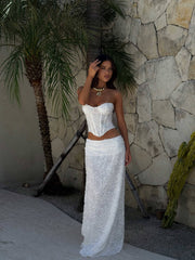 CATHERINE SKIRT IVORY