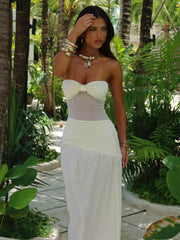 CHARLIE MAXI DRESS IVORY
