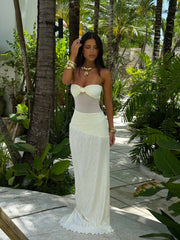 CHARLIE MAXI DRESS IVORY