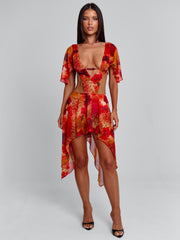 HARTLEY MINI DRESS ROSALIA