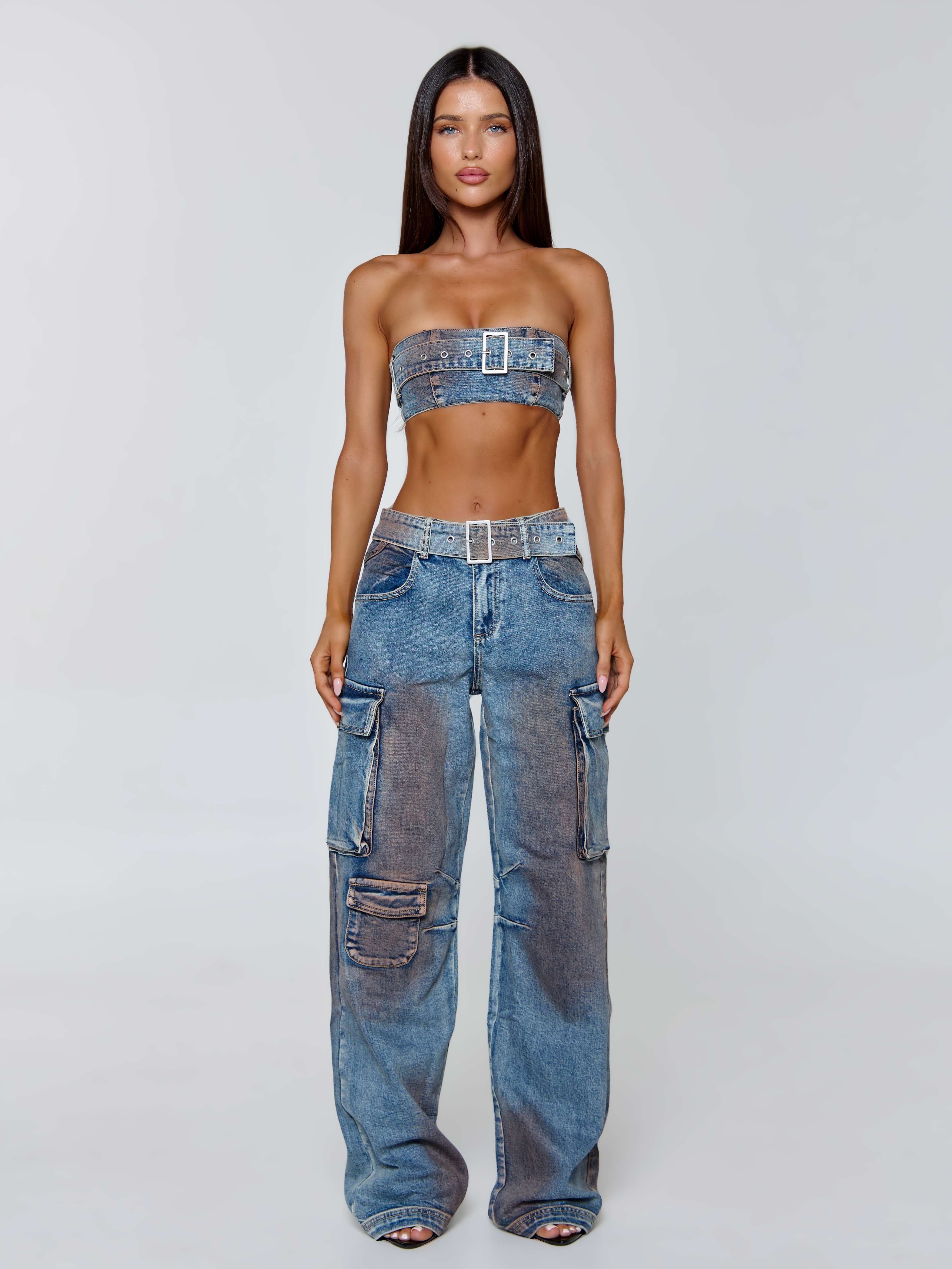 JACINTA CARGO DENIM