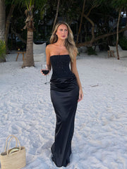 KYLI MAXI DRESS BLACK