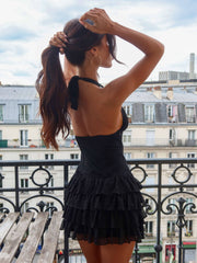 LARKYN MINI DRESS BLACK