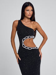 OMRAE MAXI DRESS BLACK