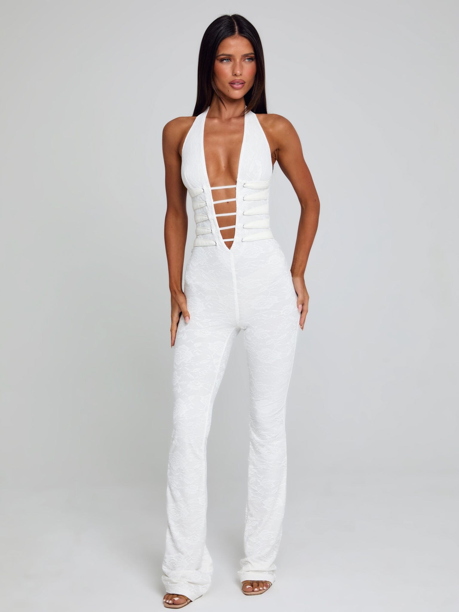 SAWYER JUMPSUIT WHITE