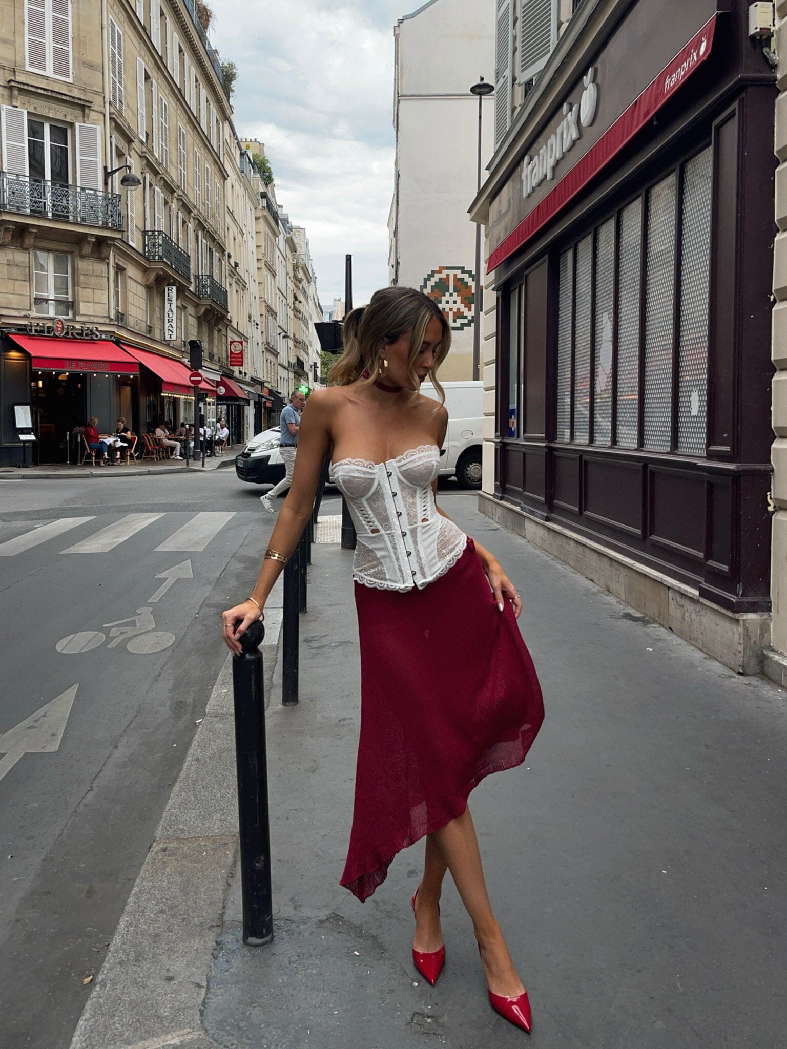 TEMPTATION CORSET WHITE