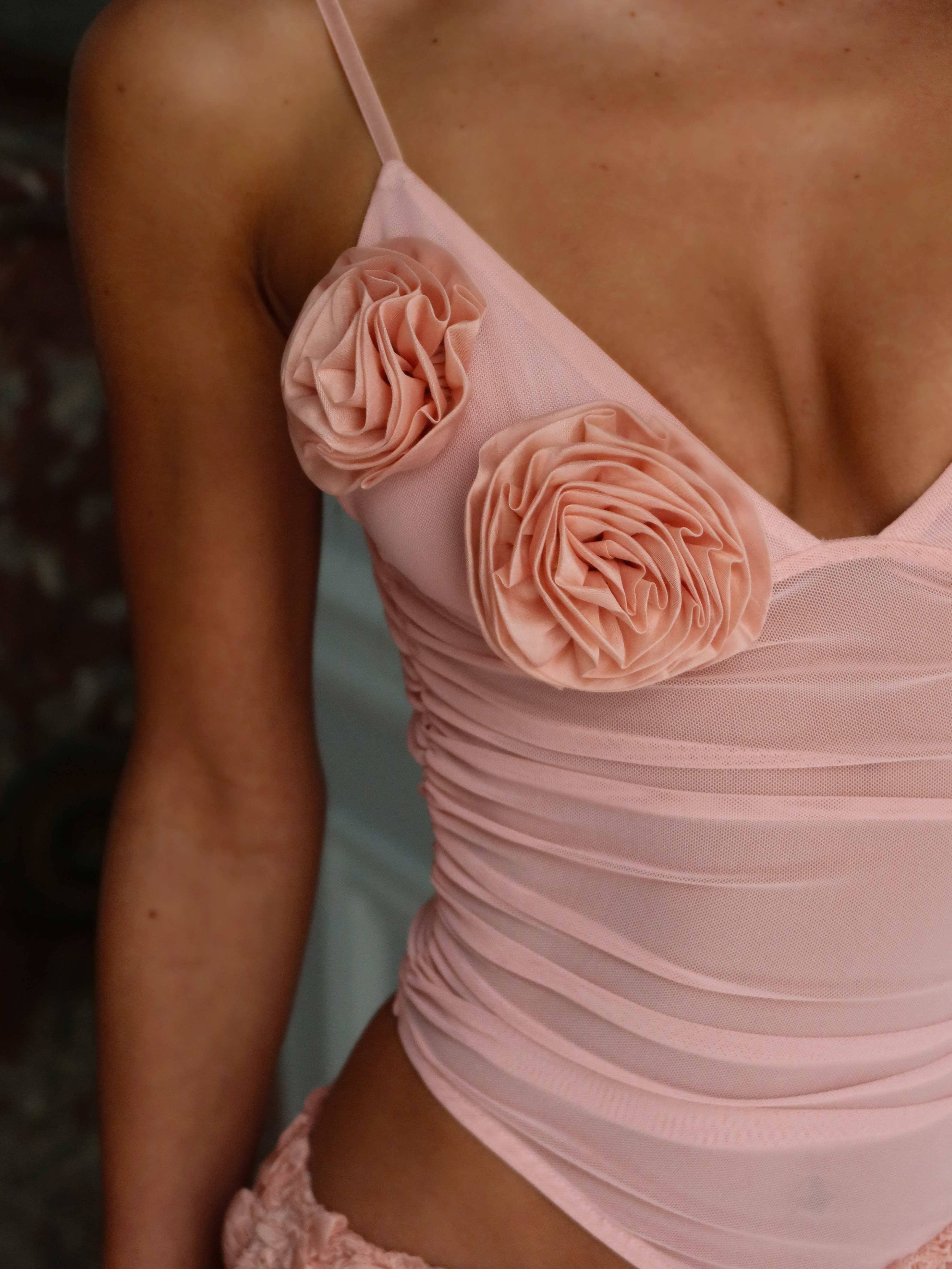 VIOLETTE MINI DRESS PINK