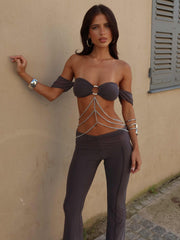 ZARII TOP GUNMETAL
